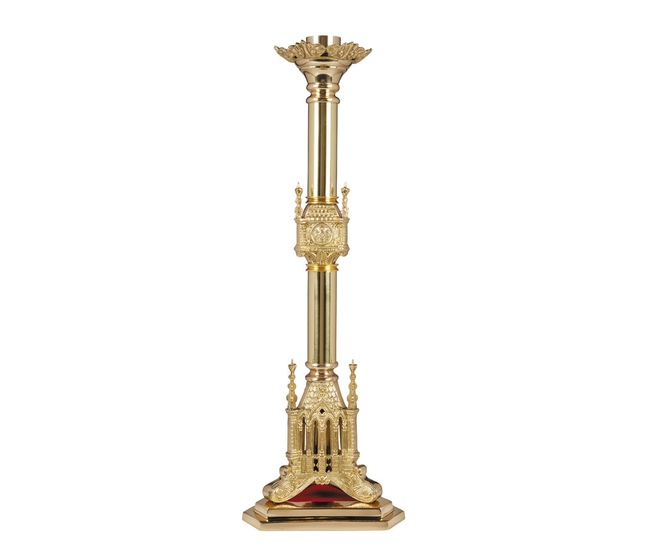 San Pietro Series Tall Altar Candlestick - 24" H