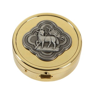 Agnus Dei Pyx - 24kt Gold Plated