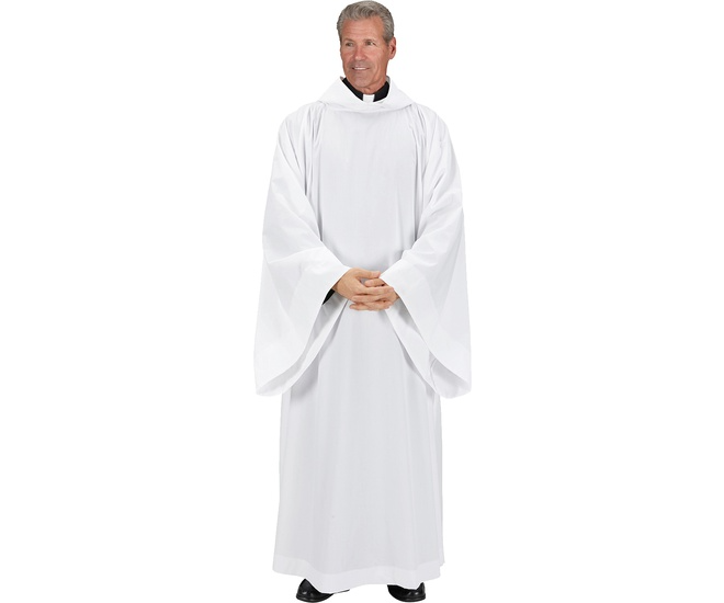 Hooded Monastic Alb - Medium