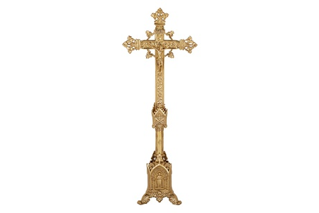 Sudbury Brass Trinity Series Altar Crucifix - 30" H