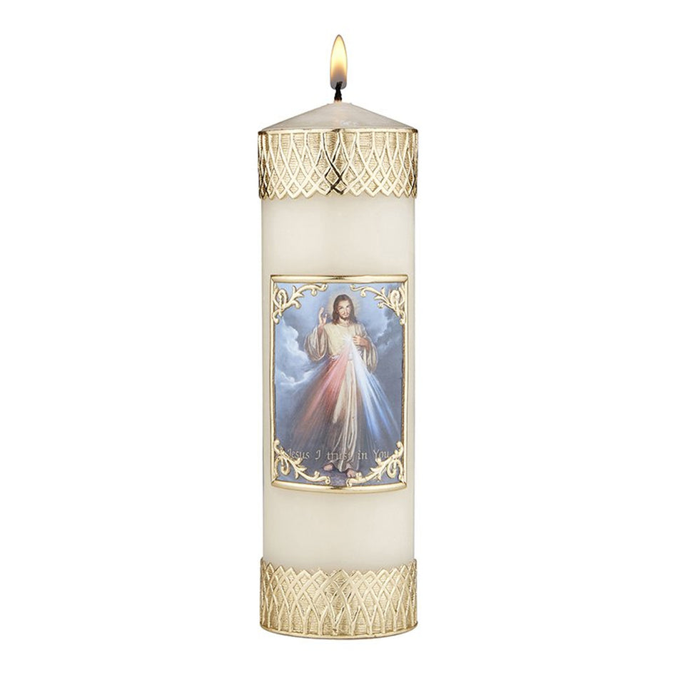 Devotional Candle - Divine Mercy