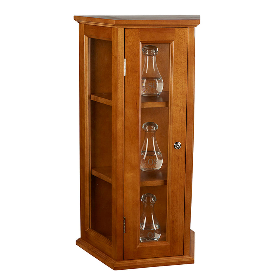 Ambry Display Cabinet - Medium Oak