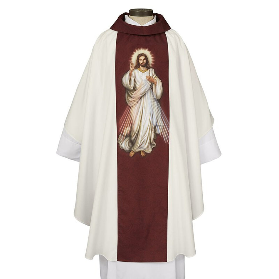 Printed Divine Mercy Chasuble