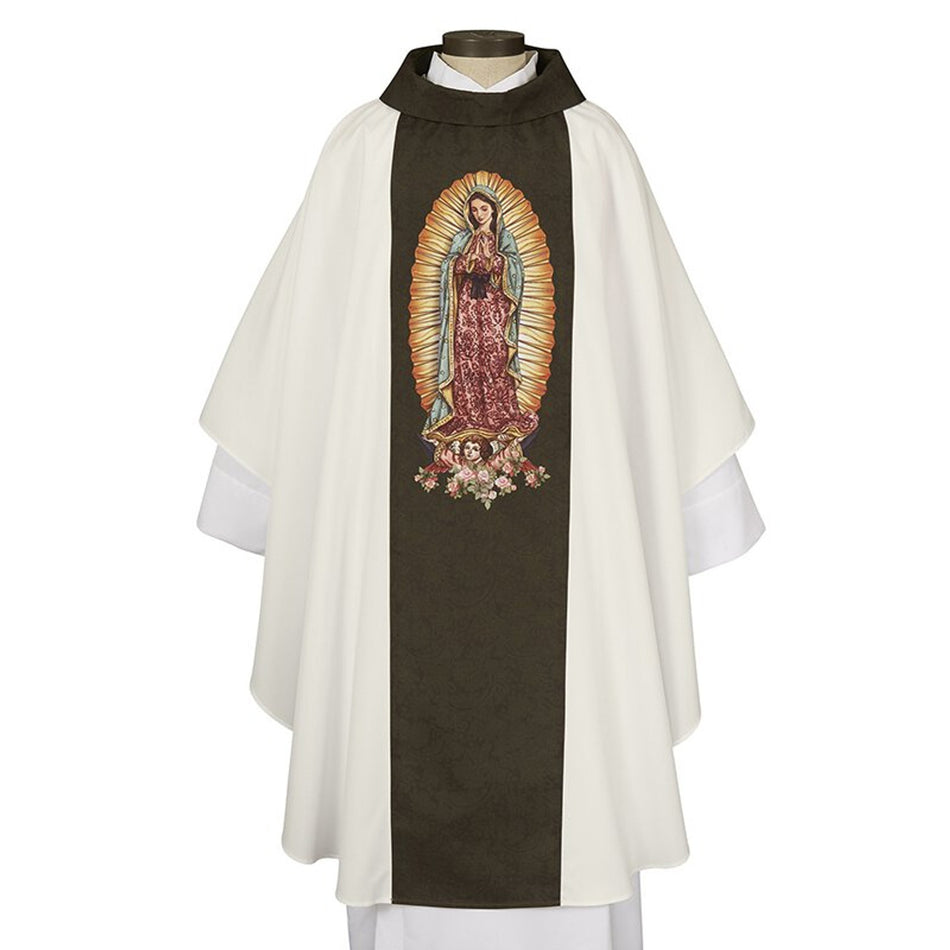 Printed Our Lady of Guadalupe Chasuble