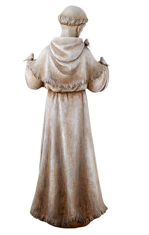 Saint Francis Bird Bath and Feeder