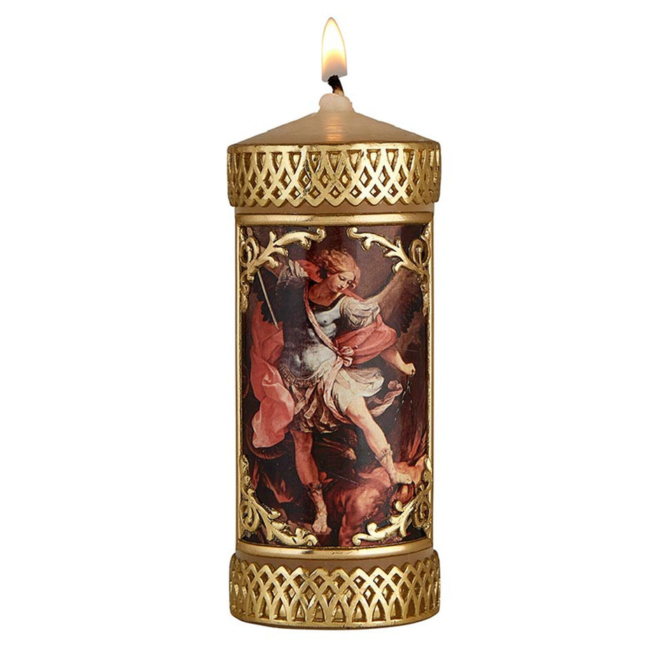 St Michael Devotional Candle