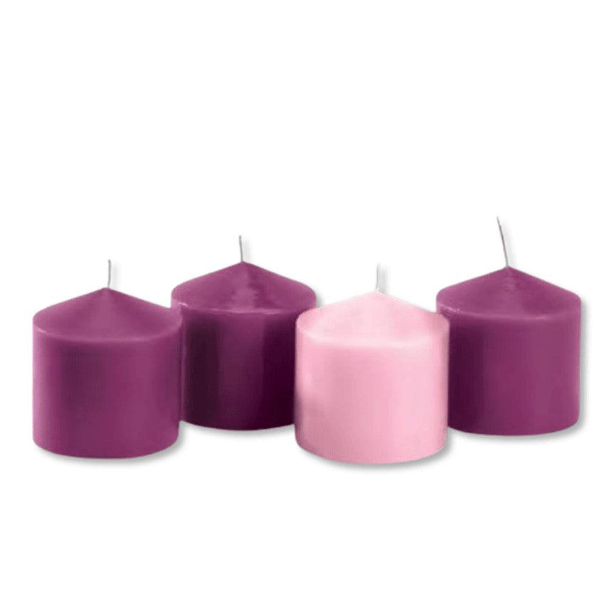 Advent Pillar Candle Set