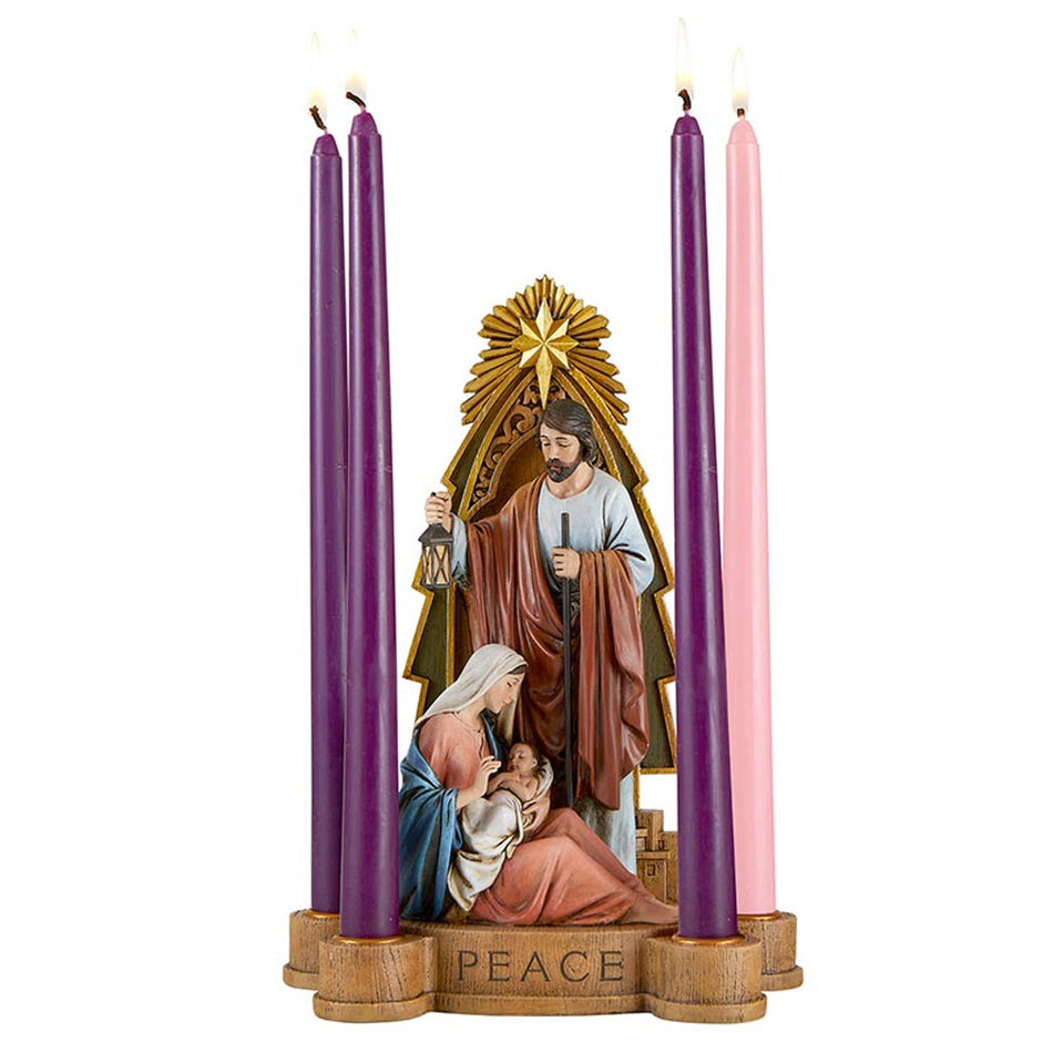 Good News Advent Candleholder