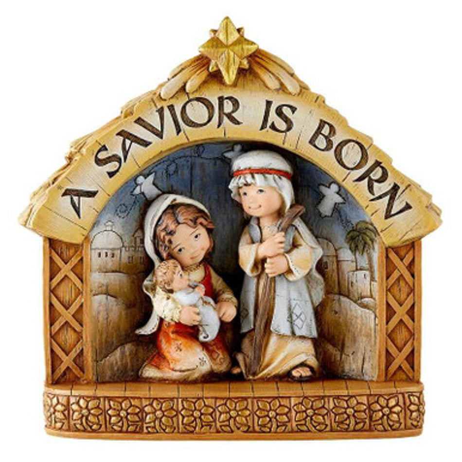 A Savior is Born Children's Nativity Figurine