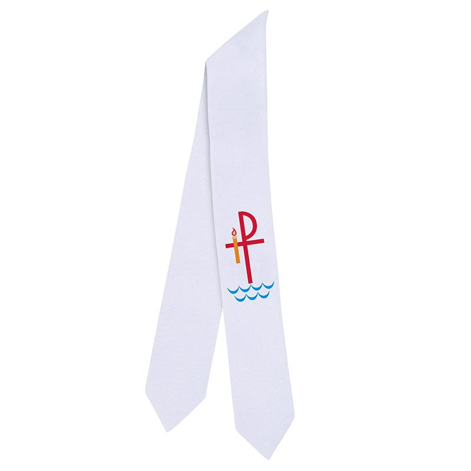 Chi Rho Baptismal Stole 12/pk