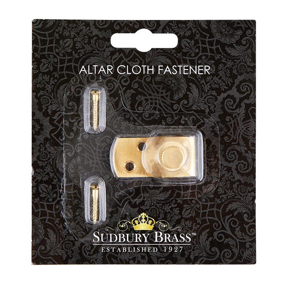 Brass Altar Cloth Fastener Clamp - Secure and Durable