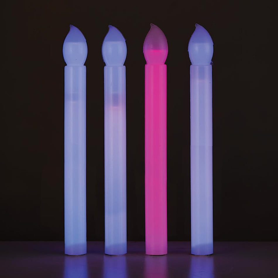 Advent Glow Stick Candles – 6" Safe and Fun for All Ages