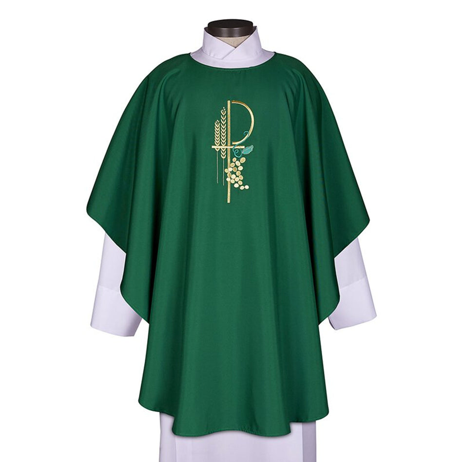 Green Eucharistic Chasuble