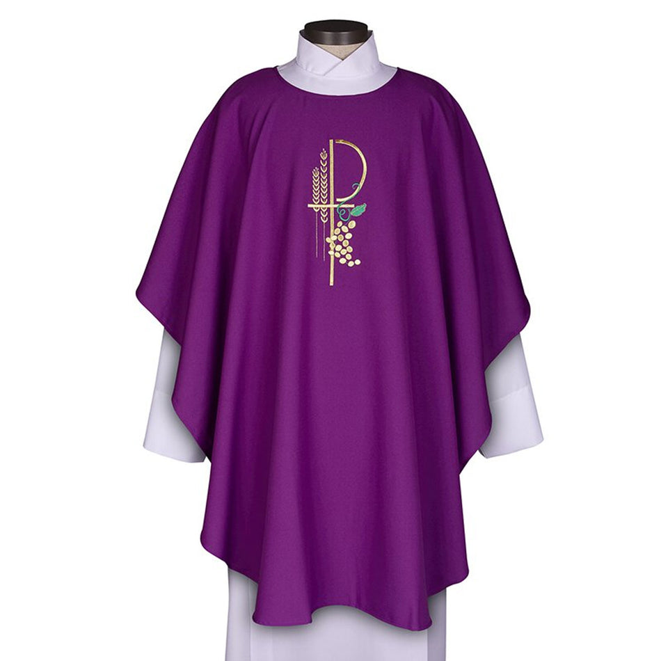 Purple Eucharistic Chasuble