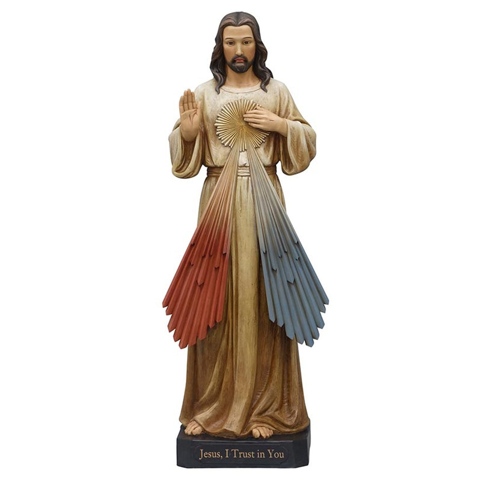 48" tall Divine Mercy Statue | Jesus