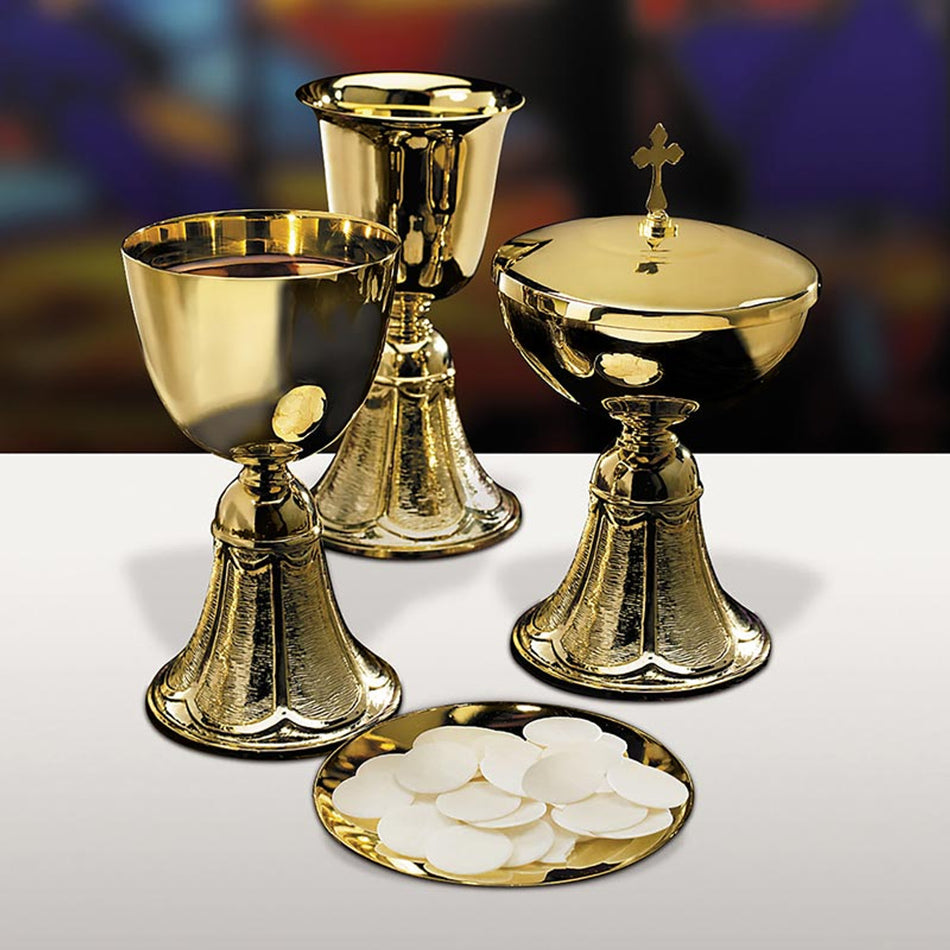 Chalice, Paten, Ciborium, & Common Cup Set