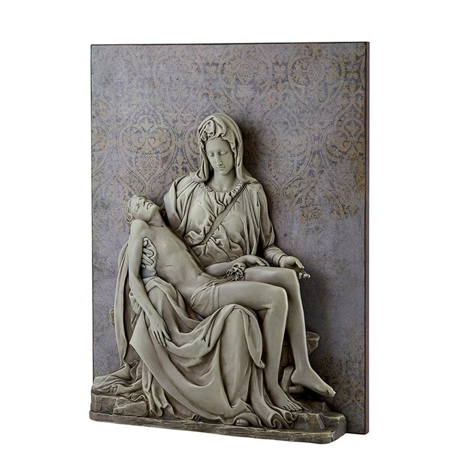 Pieta Garden Wall Plaque