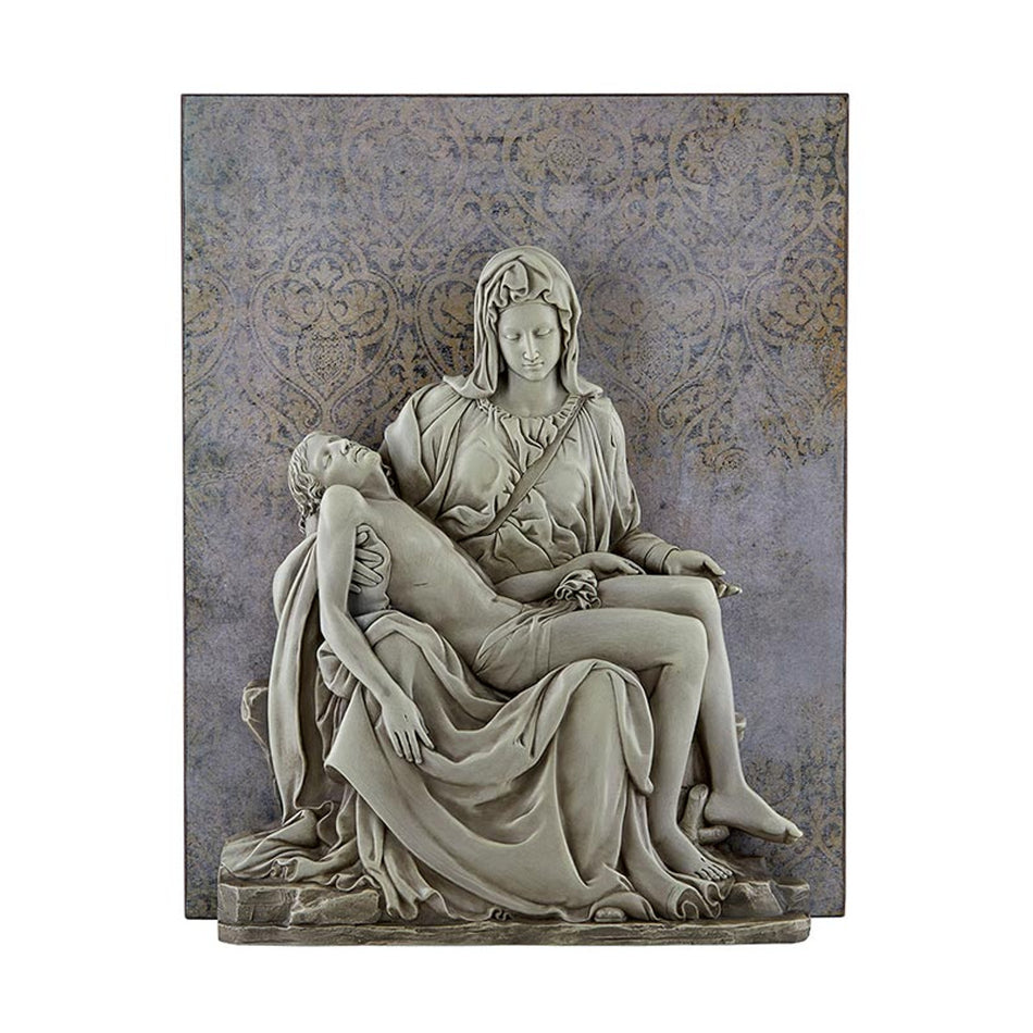 Pieta Garden Wall Plaque