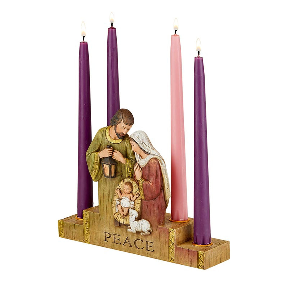 Wondrous Adoration Advent Candleholder