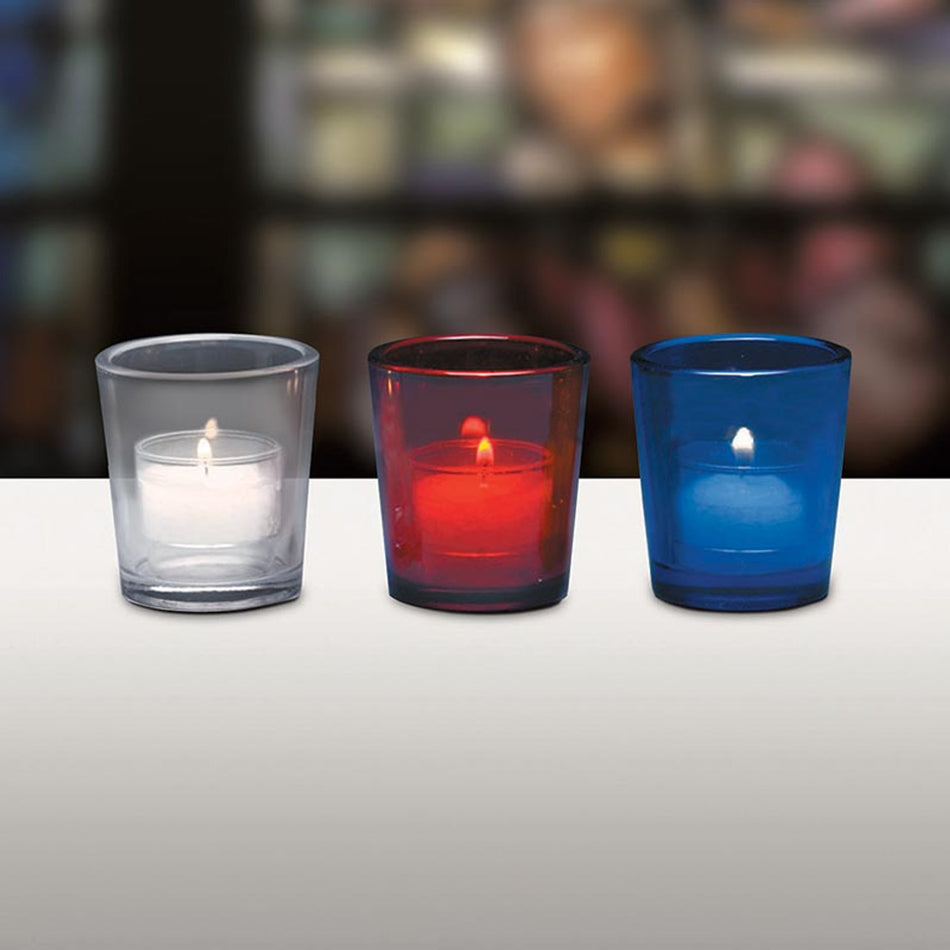 Glass Votive Holder - 12/pk