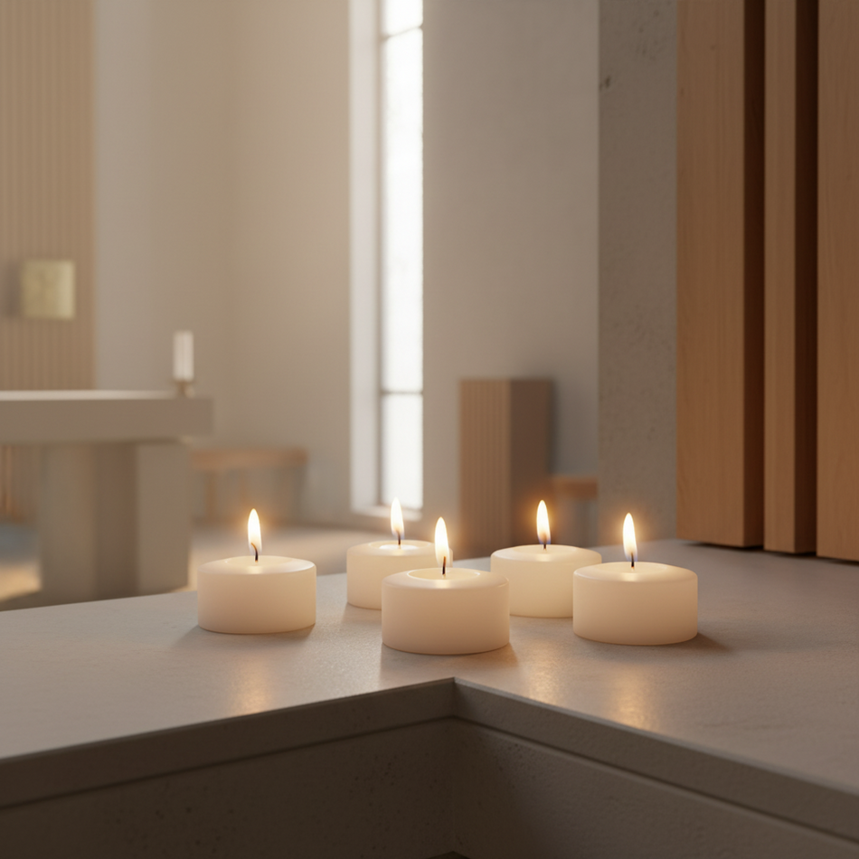 4-Hour Straight Side Candle - 144/Ctn