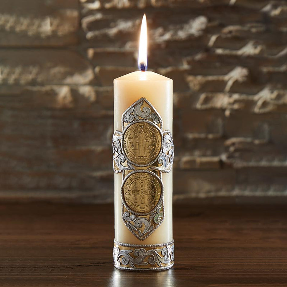 Devotional Candle - Saint Benedict