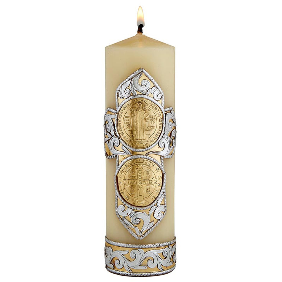 Devotional Candle - Saint Benedict