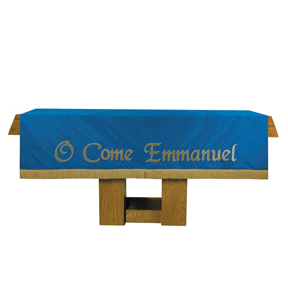 Maltese Cross Altar Frontal - Blue