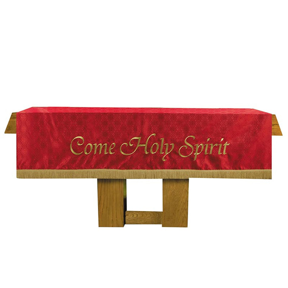 Maltese Cross Altar Frontal - Red