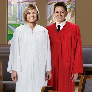 Confirmation Gown - White - Junior