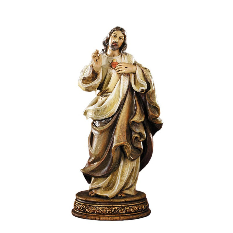 Sacred Heart Statue - Avignon Collection - Handcrafted by Joseph Studios