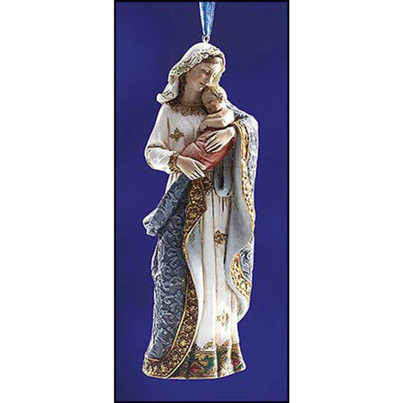 Madonna and Child Ornament, one of the items in the Madonna and Child Ornament Collection of Four. A photograph of the assembled set is pending.