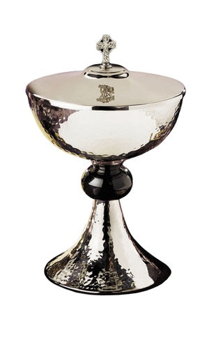 Hammered Ciborium w/Celtic Cross Cover