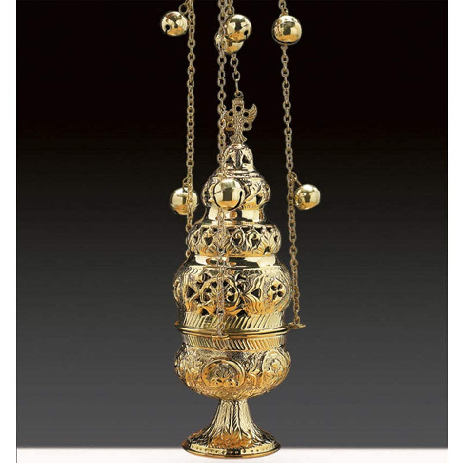 Ornate Censer with 12 Bells