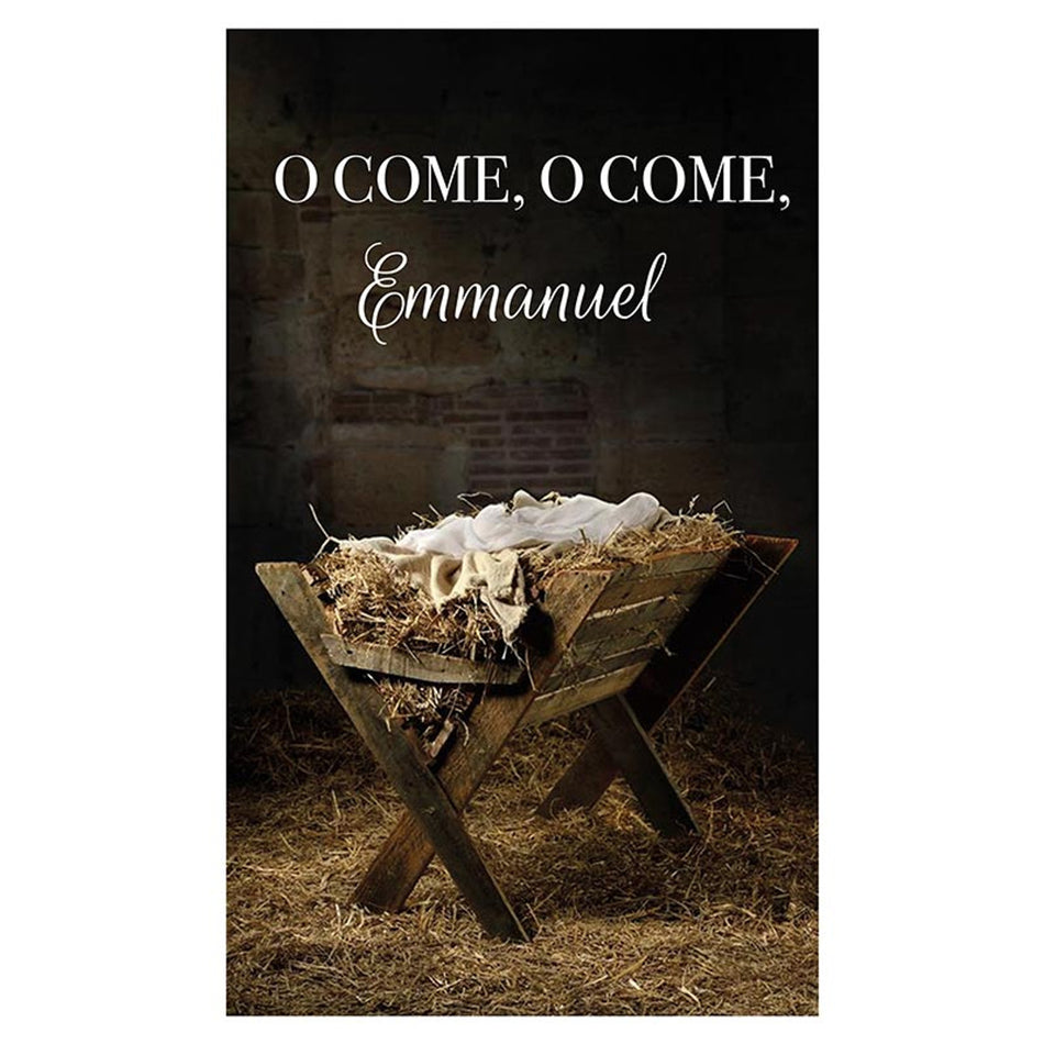 O Come, O Come, Emmanuel 3 x 5 Banner