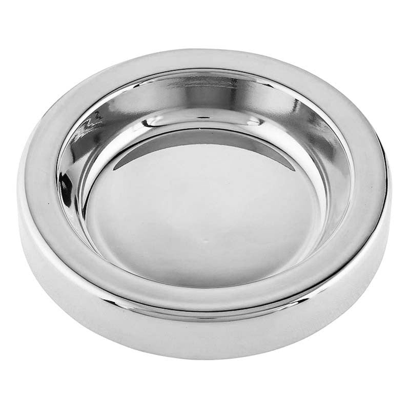 Communion Tray Center Bread Plate | Stainless Steel Silver Finish | 4" Diameter