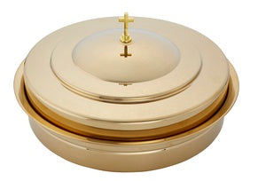 High Polish Communion Tray Cover-Stainless Steel OR Brass Finish