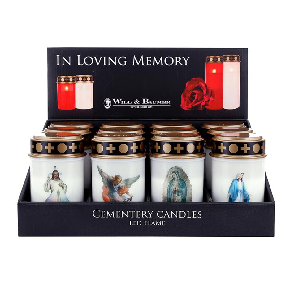 Saints Cemetery 5" LED - 12 Per Box