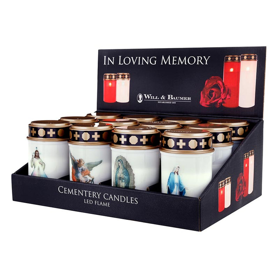 Saints Cemetery 5" LED - 12 Per Box