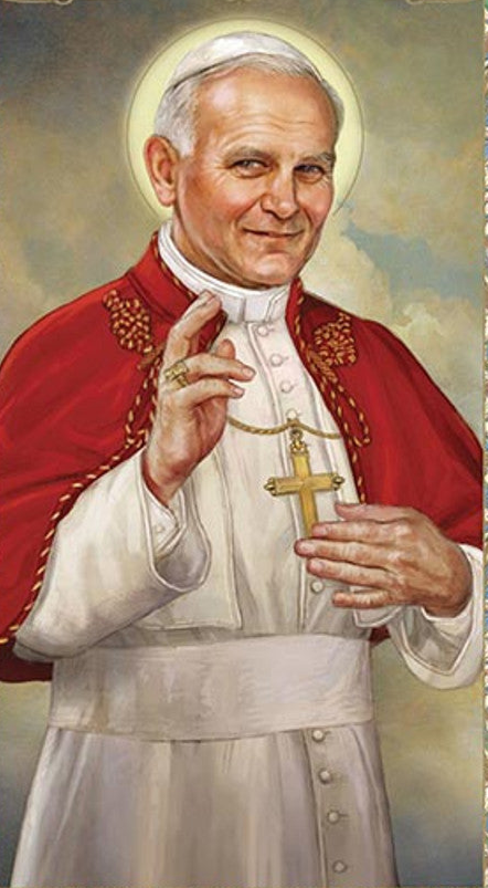 Saint John Paul II Holy Card | 25 pack