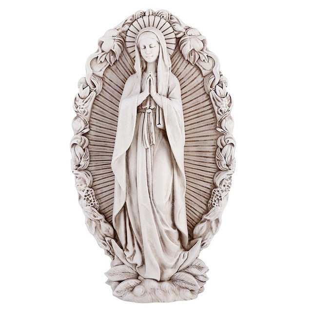 Our Lady of Guadalupe Statue | Resin | 12.5" Tall