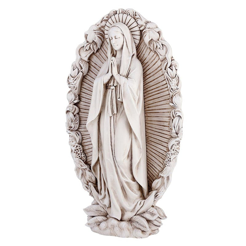Our Lady of Guadalupe Statue | Resin | 12.5" Tall
