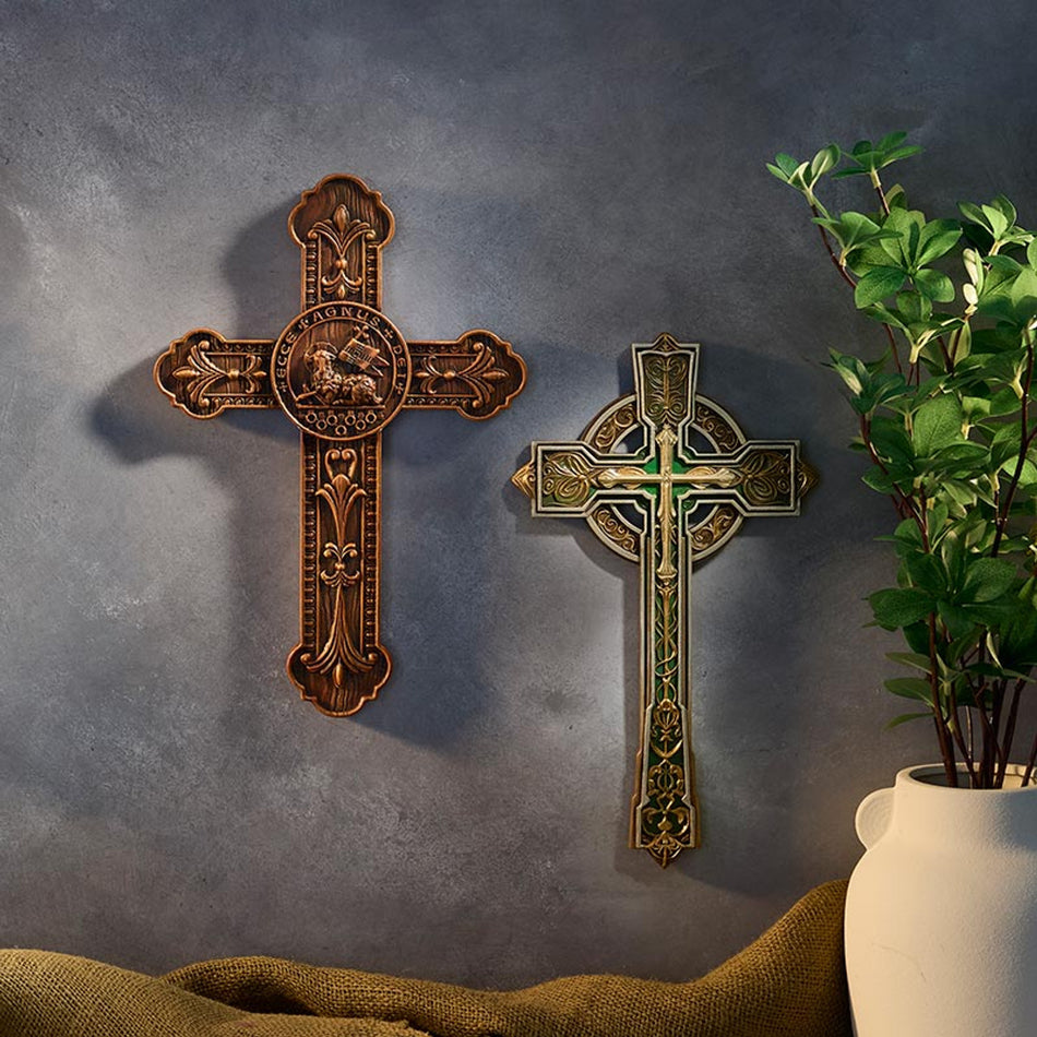 Celtic Cross | Resin | 12" Tall