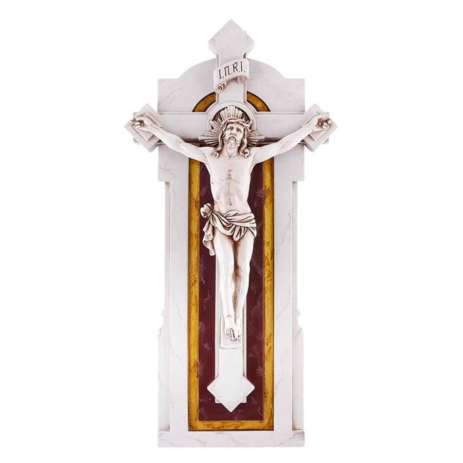 Crucifix | Resin | 14.25" Tall