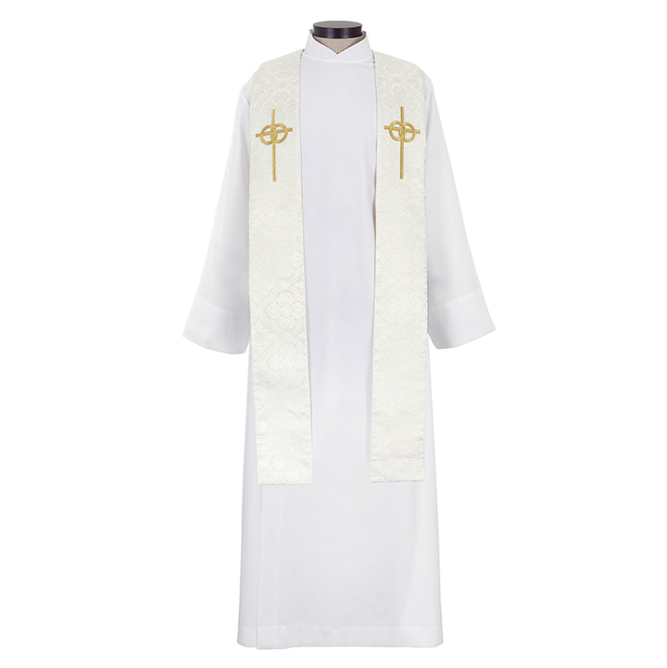 Avignon Jacquard Wedding Stole | Polyester Jacquard Embroidered