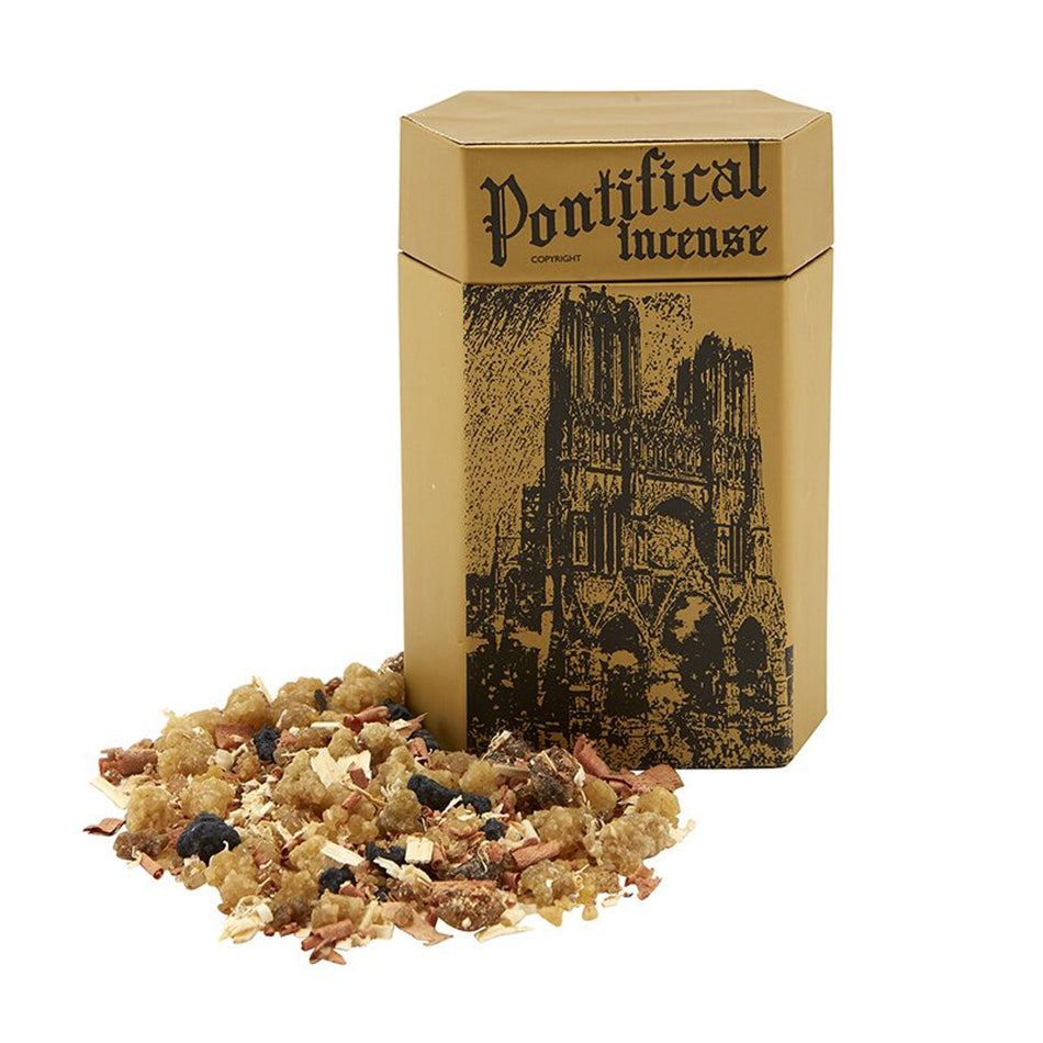 Pontifical Incense | 1 lb Resin Incense | Sold in Case of 6