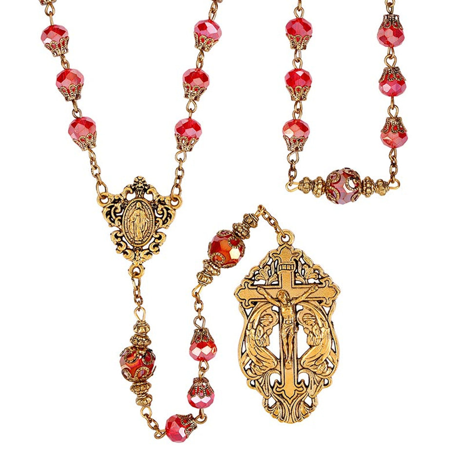 Ruby Mary of Angels Rosary | Mary of Angels Collection