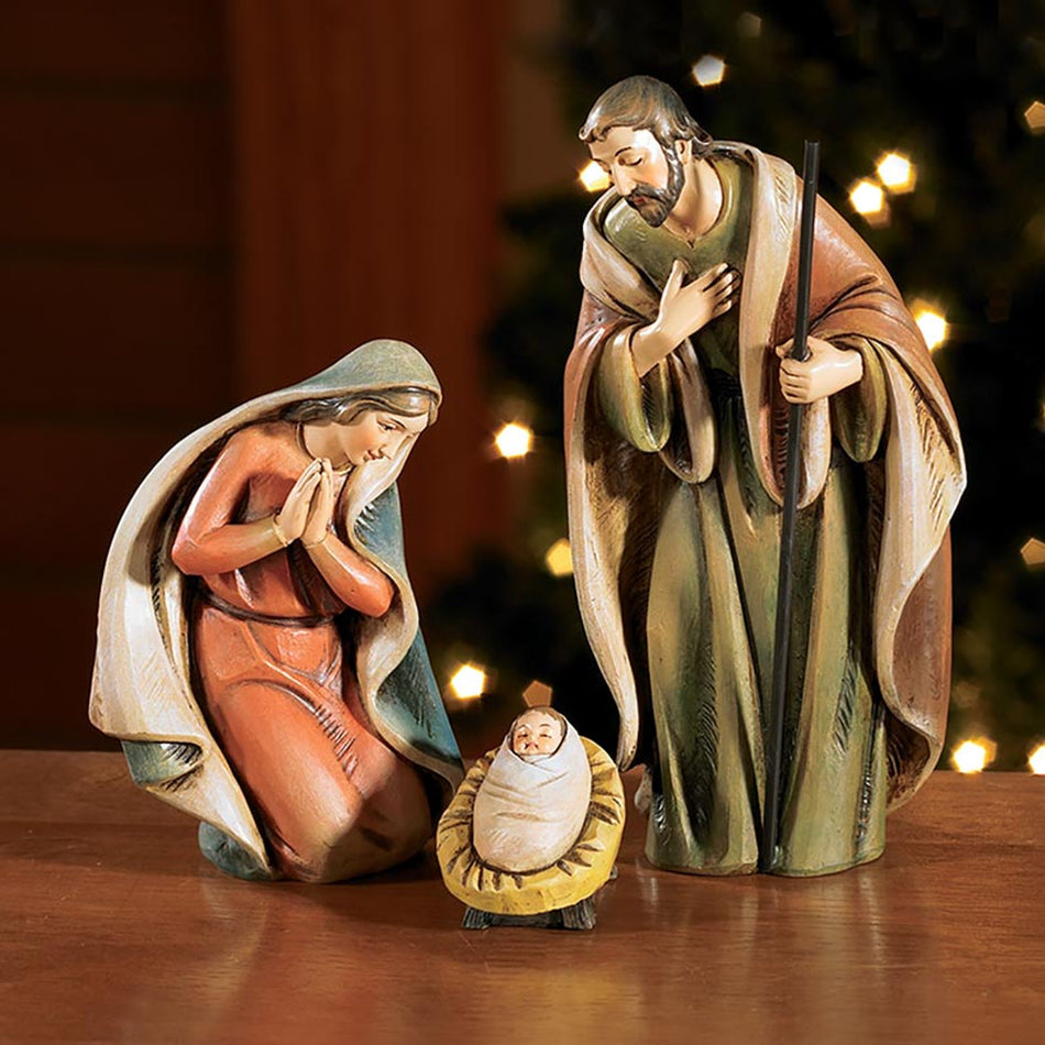 3 piece Holy Family Nativity Set