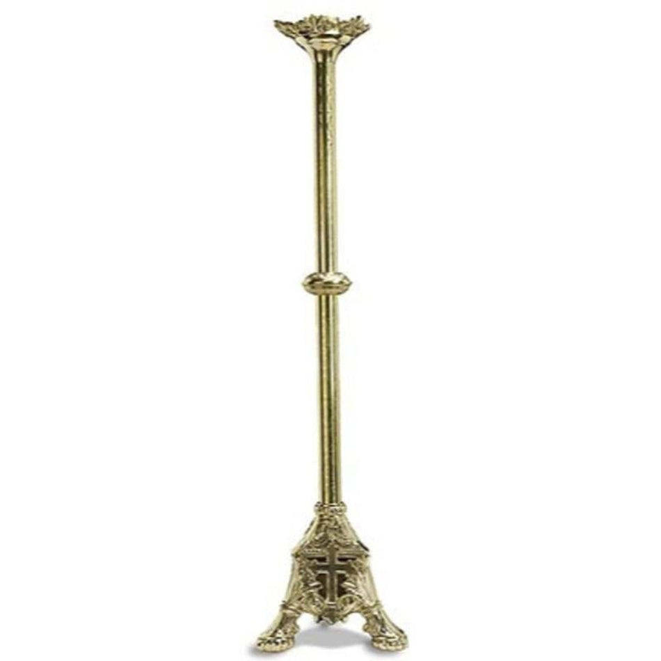 Sudbury Majesty Paschal Candlestick - 43-1/2" Tall, one of the items in the Majesty Paschal Candlestick with Christus Rex Paschal Candle and Follower. A photograph of the assembled set is pending.