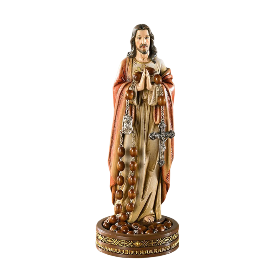Sacred Heart Rosary Holder